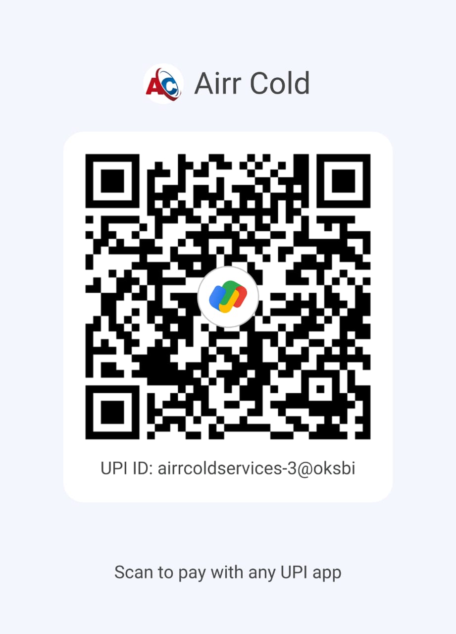 UPI QR Code for Airr Cold Services Payment